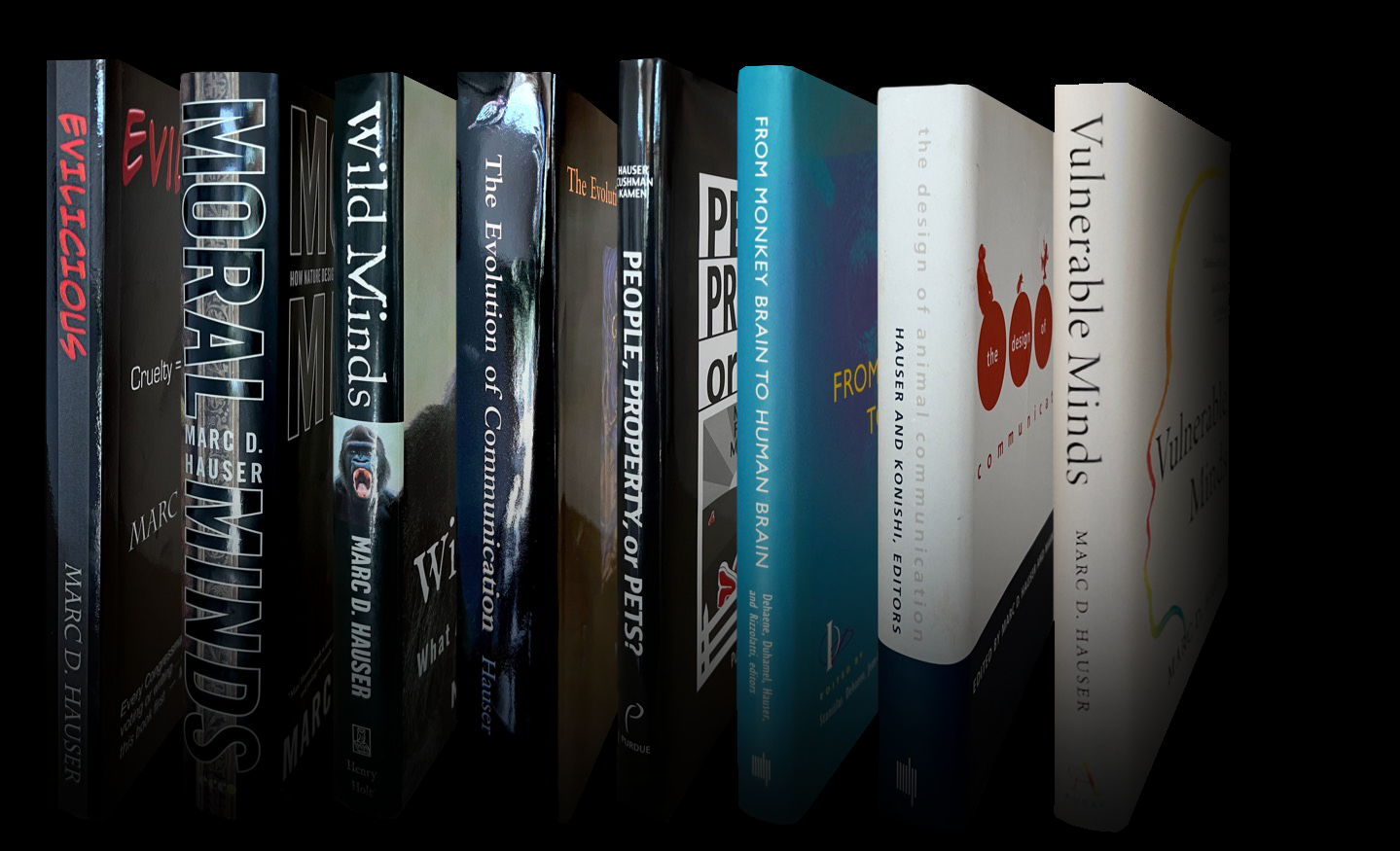 Books — Marc D Hauser Offical Website